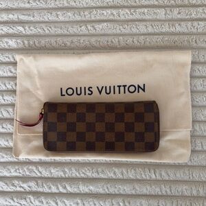 Louis Vuitton Brown Checkered Wallet
